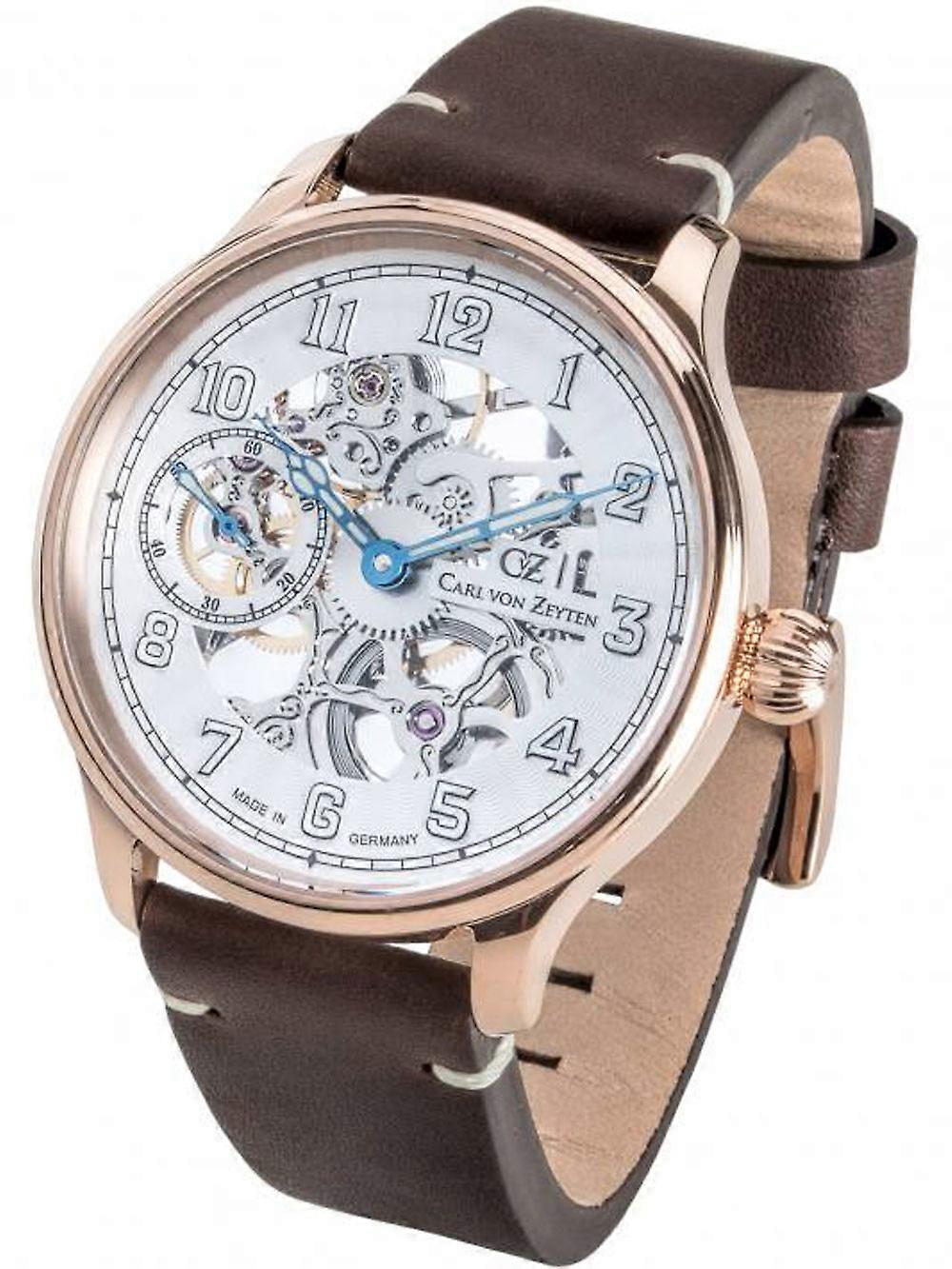 Carl von Zeyten CVZ0021RWH Men's Watch Lahr Automatic 45mm 3ATM