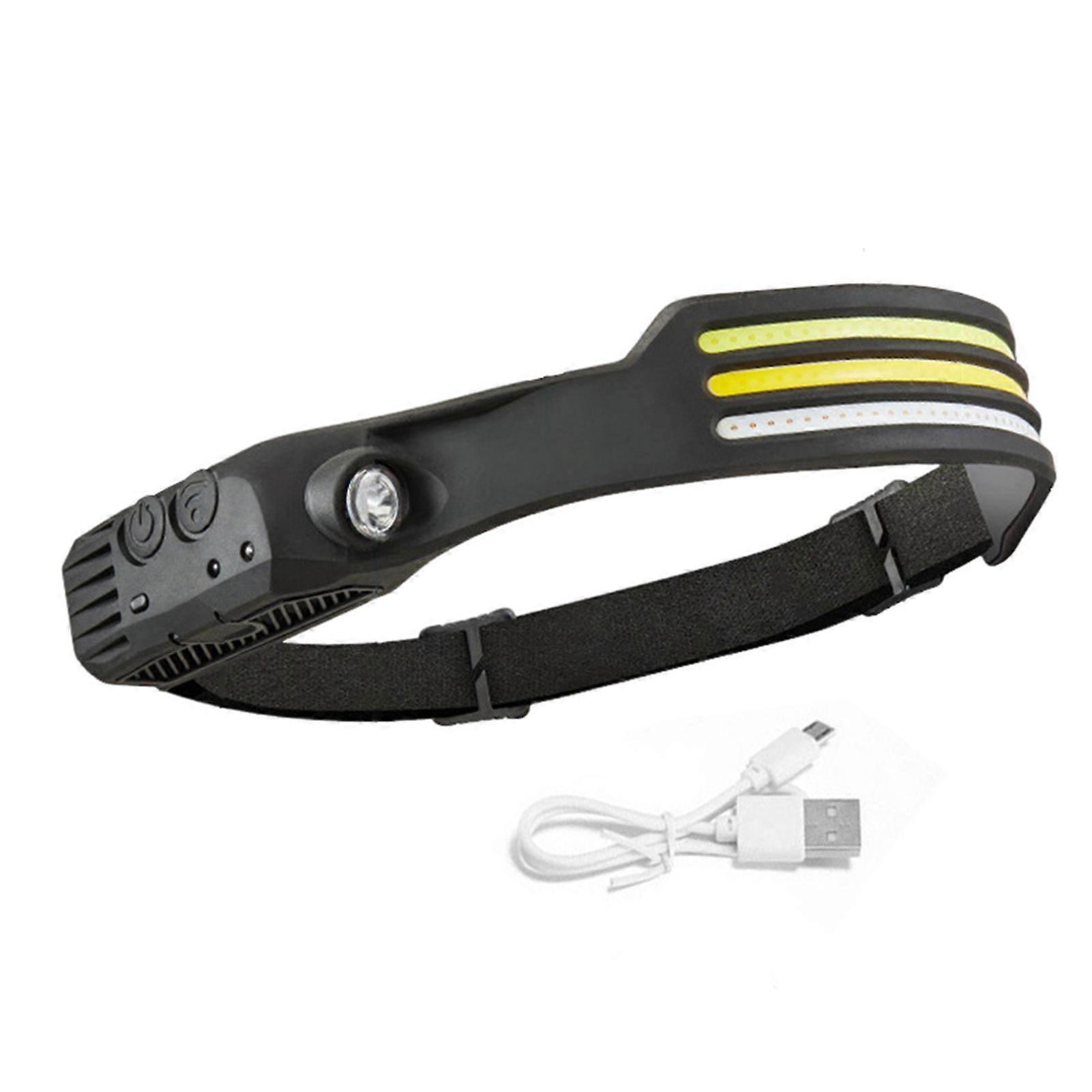 230º LED Headlamp for Night Running Waterproof Cycling Camping Lights Cycling Lights Accessories