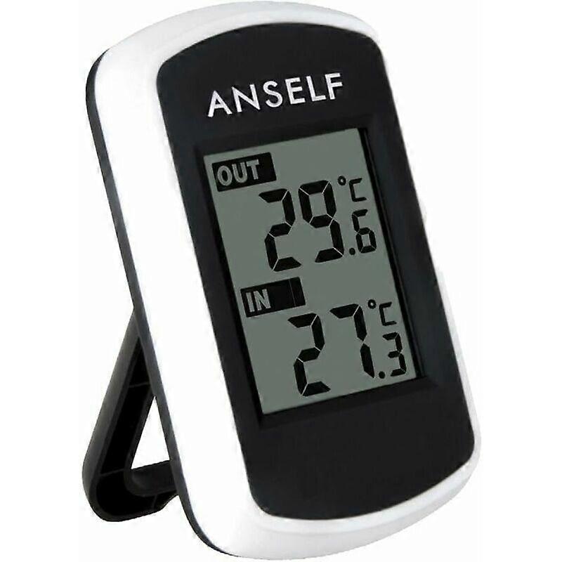 Wireless LCD Thermometer for Indoor and Outdoor Use