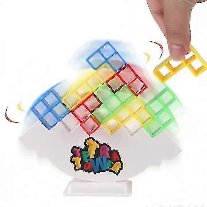 Stack Attack - Fun Family Balance Stacking Block Game for Game Nights