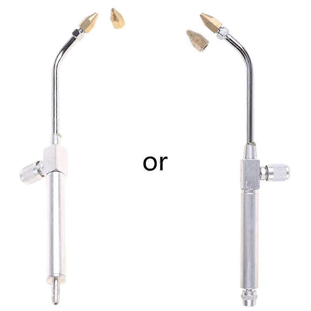 Soldering Tools Adjusted Flame Size with Switch Copper Nozzle Silver/ Blue
