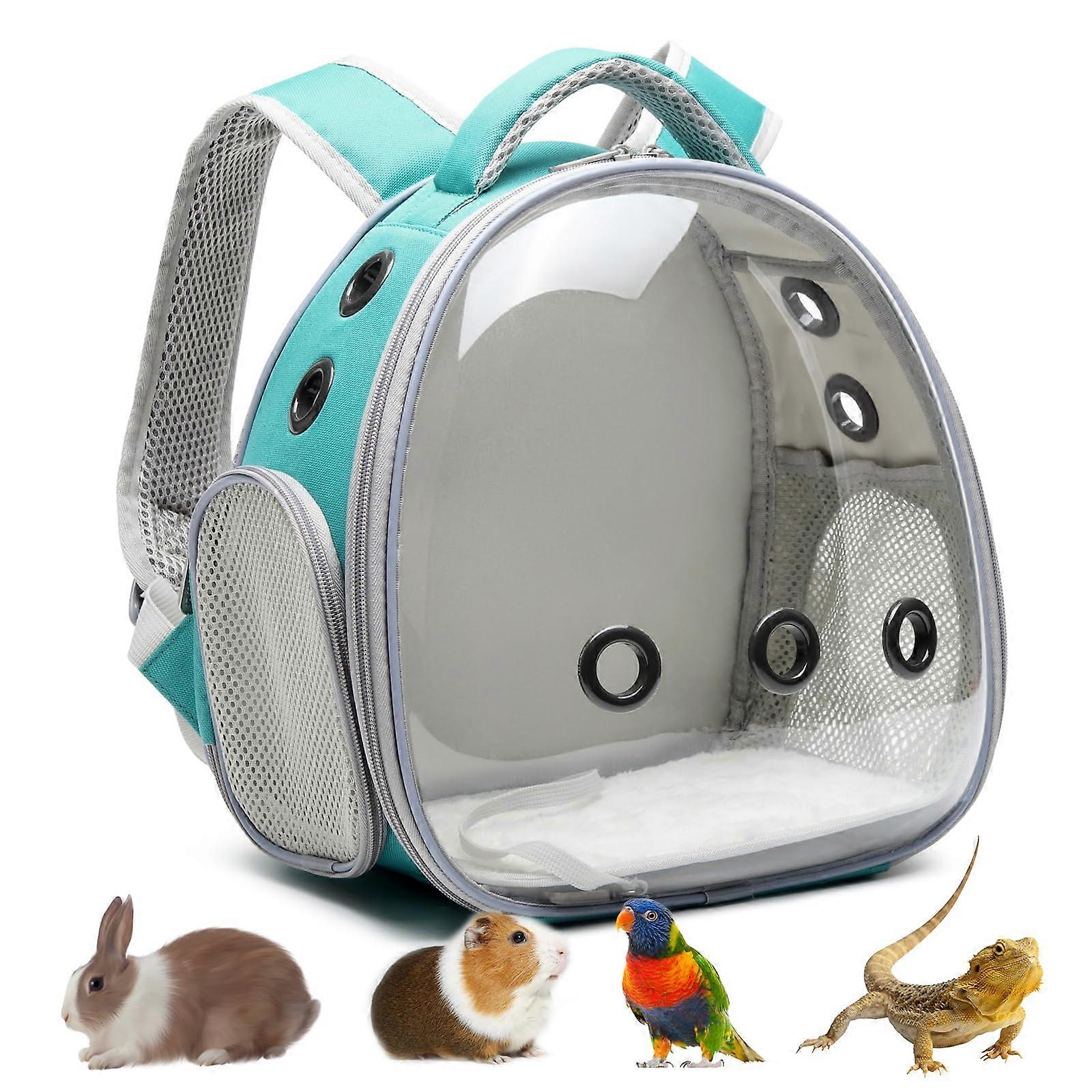 Travel Pet Backpack Carrier for Hamster, Gine Pig, Bird, Small Dog, Cat