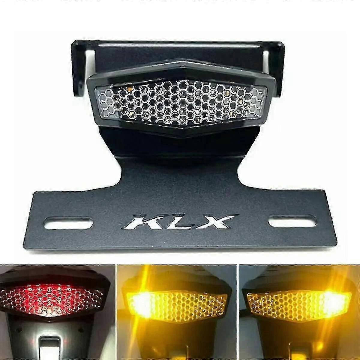 For KAWASAKI KLX 125 2010-2021 KLX 150 L J BF 2005-2021 Tail Tidy Fender Eliminator LED Tail Light Turn Signal