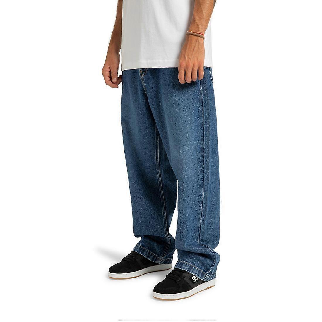 DC Worker Baggy Jeans - Stone Indigo
