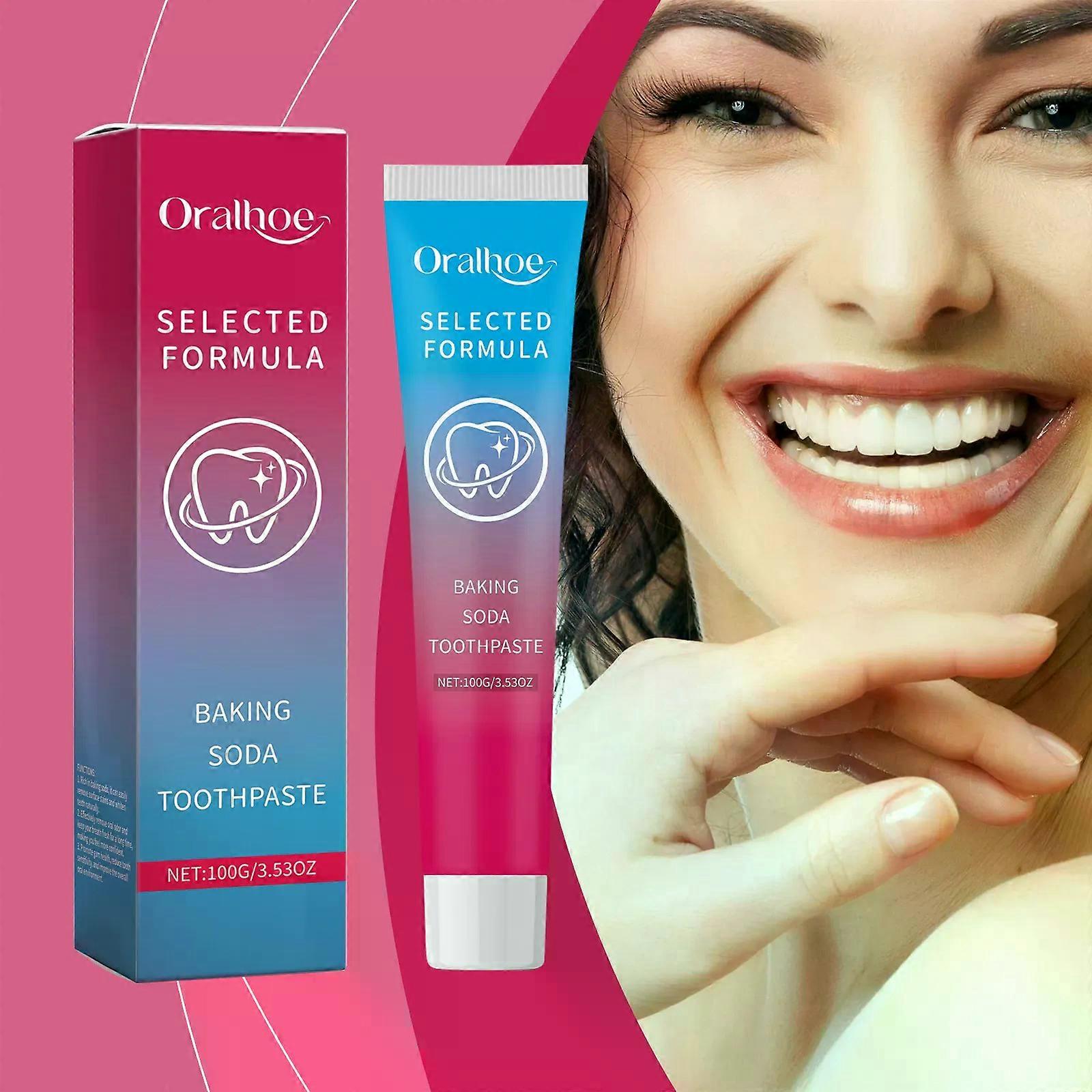 Baking Soda Toothpaste Oral Care,Baking Soda Toothpaste, Toothpaste with Baking Soda, Baking Soda Toothpaste, Whitening Toothpaste