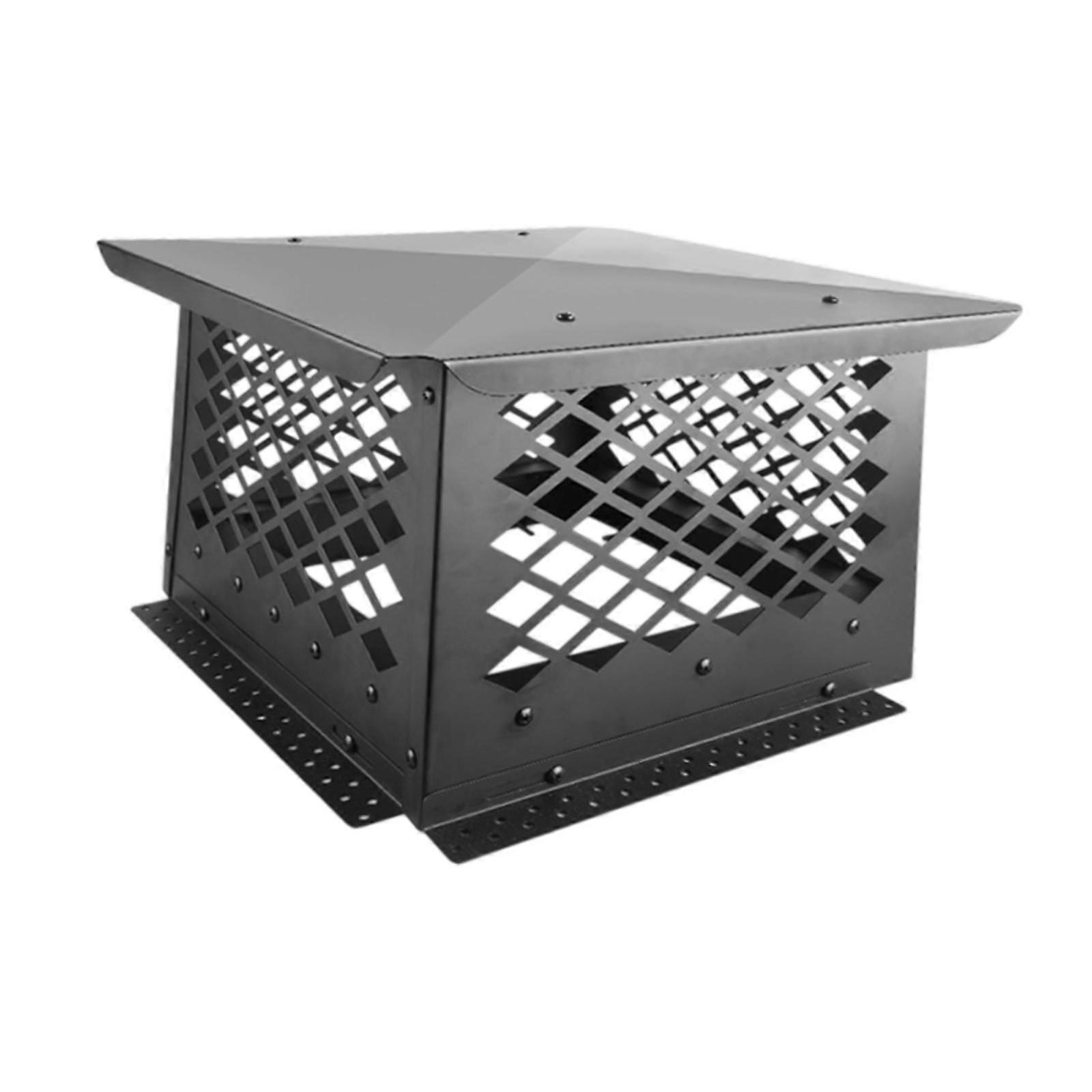 Fireplace Chimney Cap Carbon Steel Replacement Protect Easy Install House