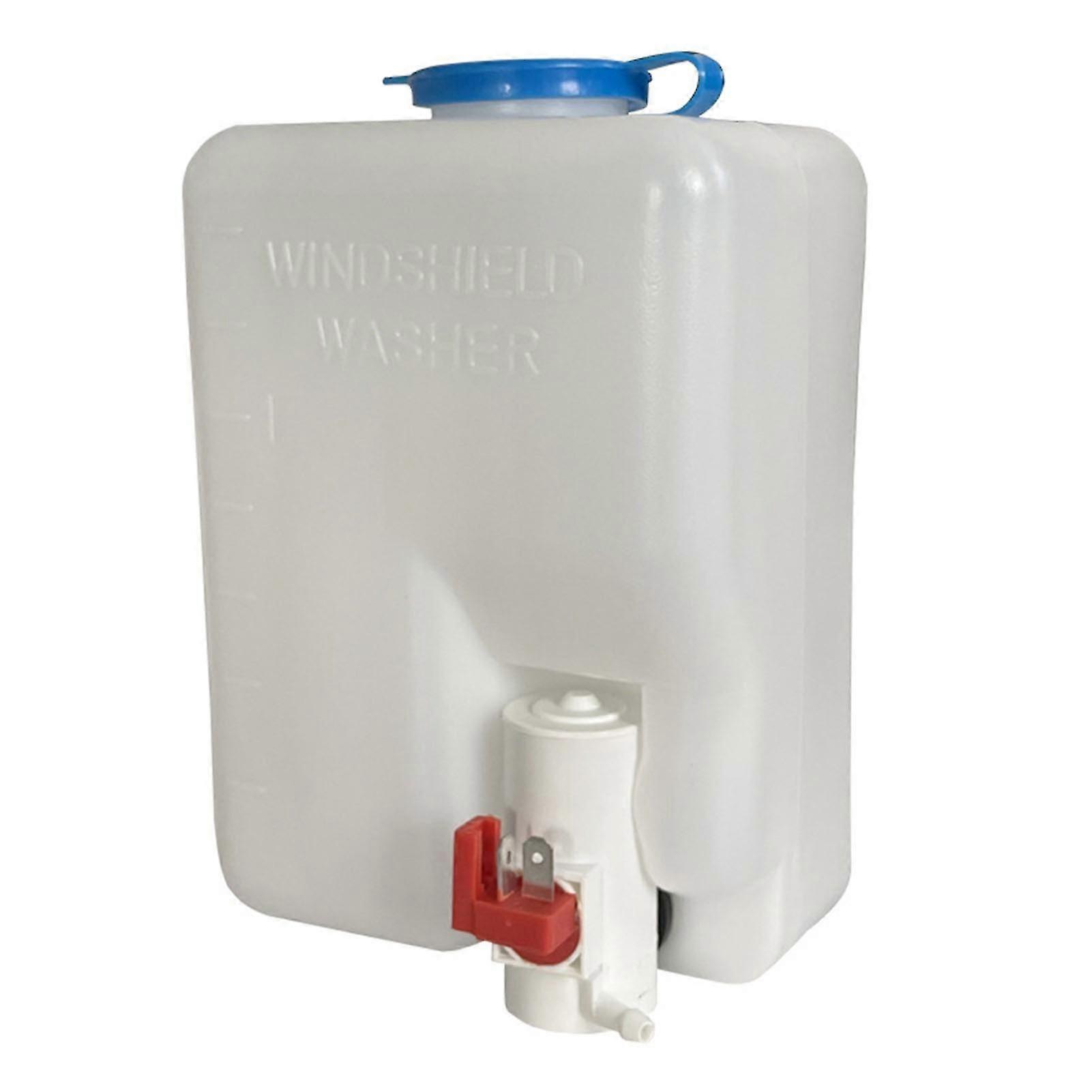 Universal Windshield Washer Bottle 12V Washer Pump Fluids Reservoir Sprayers Kit