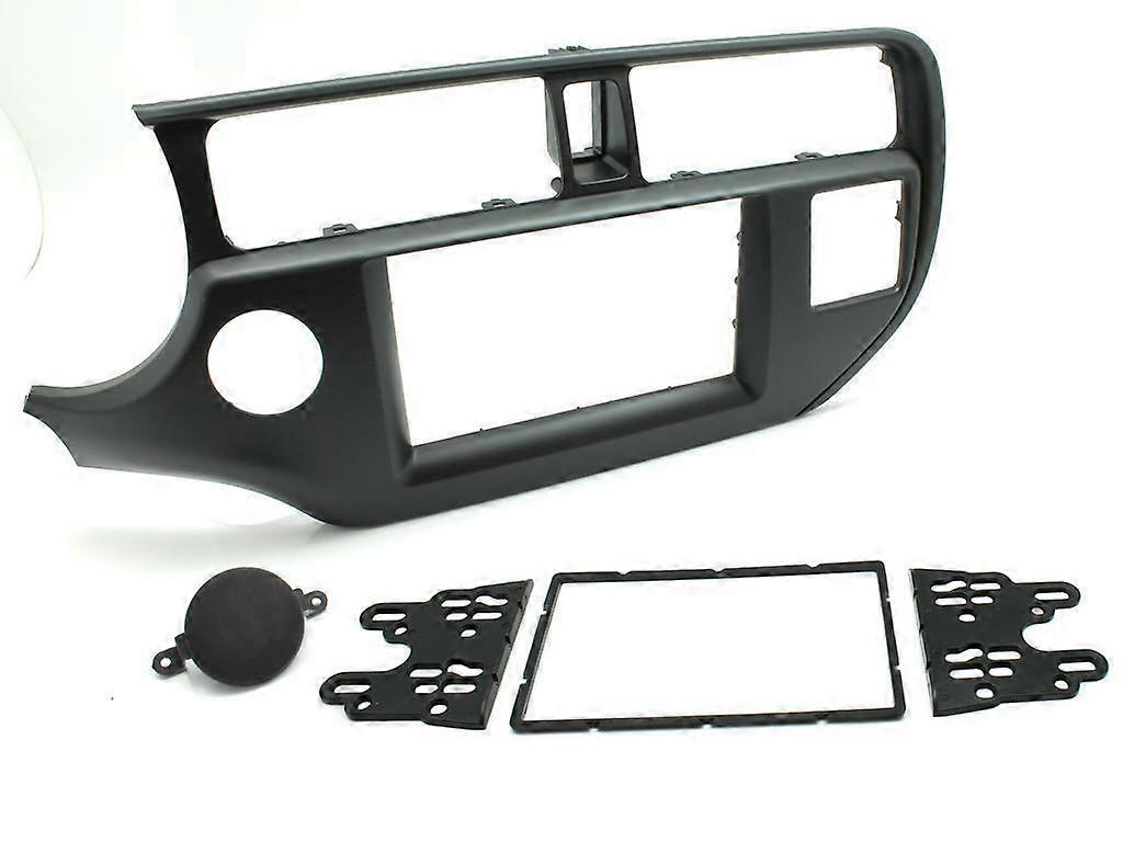 CD RADIO STEREO FACIA FASCIA PLATE CT23KI46L FOR KIA RIO LHD ANTHRACITE 2011