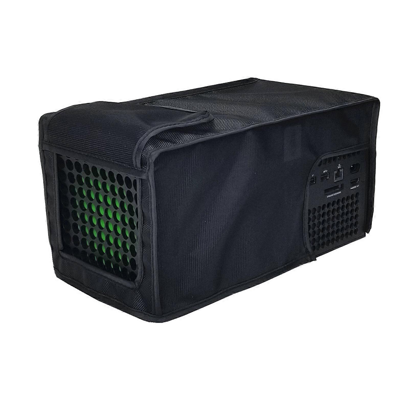 Dust Cover for Console Scratchproof Dust Guard Vertical/Horizontal Cover Console Ventilate Cover Gaming Accessory  Black