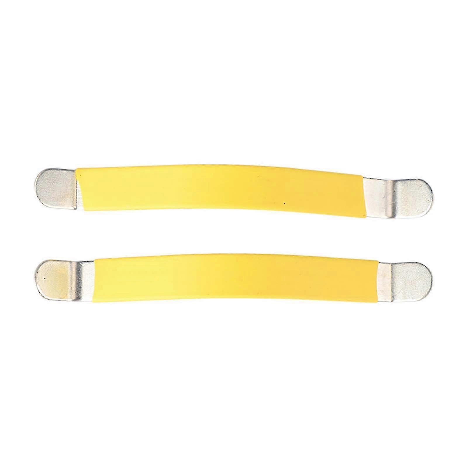 מפריד מיתרי גיטרה 2pcs מתכת מיתרים מלוטשים מפזרים עבור גיטרה חשמלית ואקוסטית בס