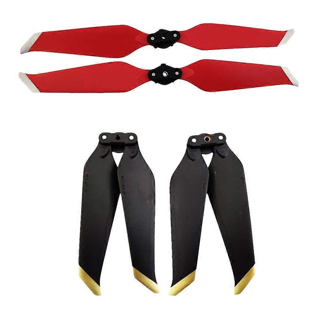 Drone Acessories Noise-Reduction Propeller Blade Black