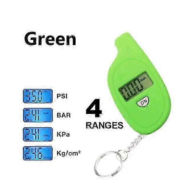 Motor Vehicle Sensors 1 Pc Mini Portable Car Tire Pressure Tester Motorcycle Auto Tyre Air Pressure Gauge LCD Digital Display Gauge