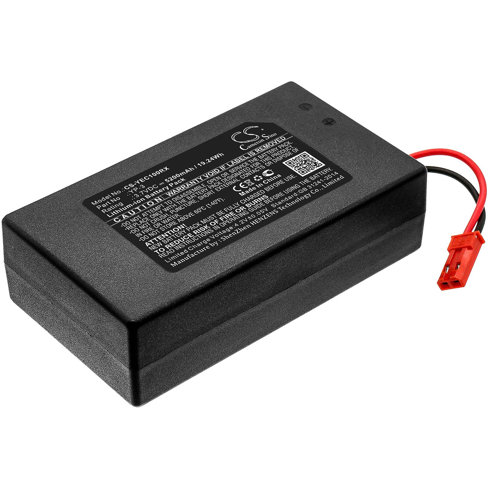 YUNEEC Q500 ST10 クロマ地上局 ST10+ YP-3 ブレード 3.7V 5200mAh 用バッテリー