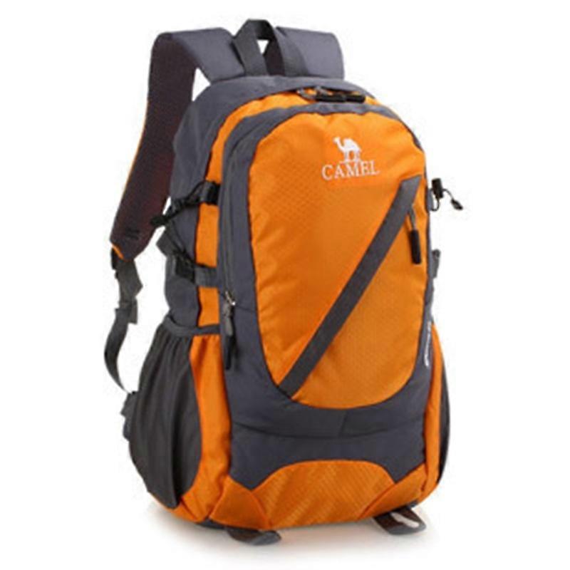 Climbing Backpack Large Capacity Waterproof Nylon Packback for Hiking Camping Cycling