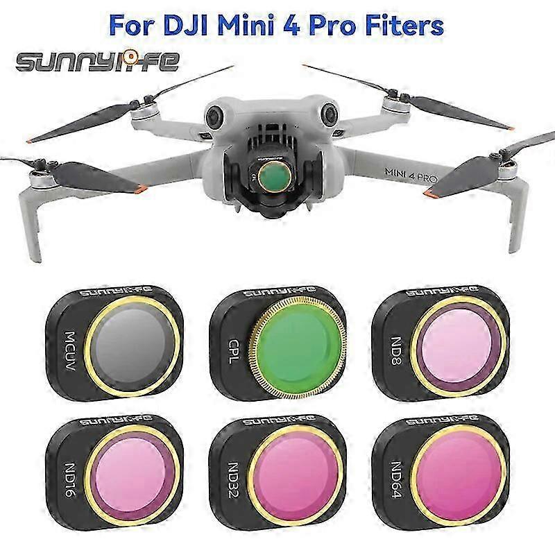 Lens compatible DJI Mini 4 Pro Filters ND CPL 4/8/16/32 /64 Camera Filters compatible DJI Mini 4 Filter Glass Lens Drone AccessoriesRemote Control Toy