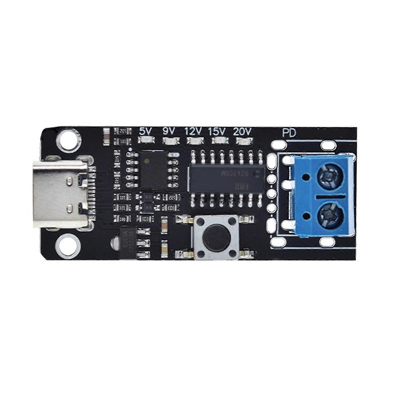 Modules de démarreurs USB C Tensions Modules de démarreurs de puissance ABS simple à utiliser pour les tests en laboratoire et le chargement facile des appareils de transport