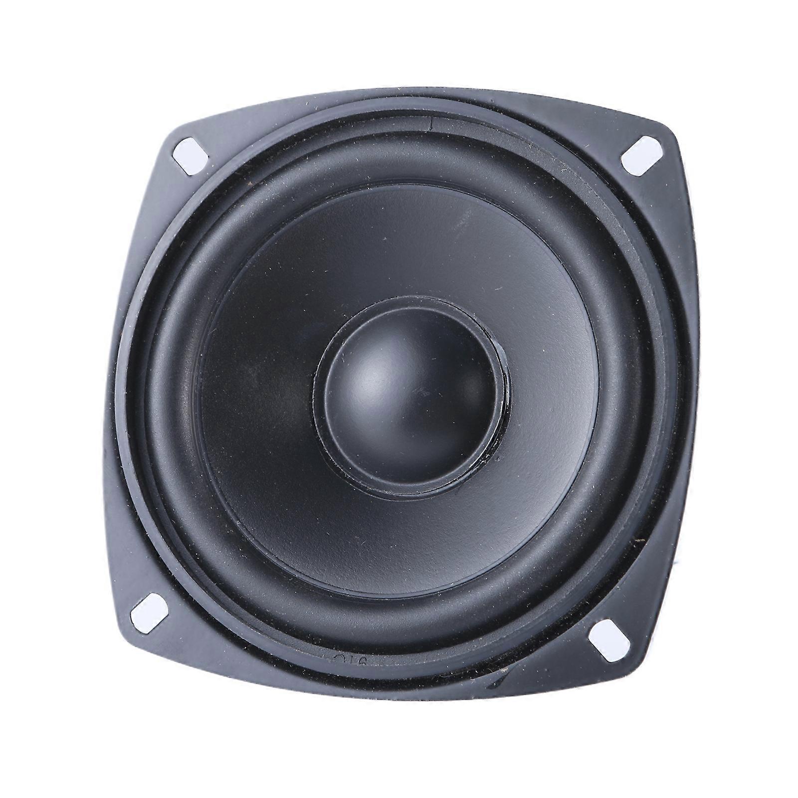 Highly Power 20W 4" Speaker, 4Ohm Full Frequency Loudspeaker for Customize Auditory Project Waterproof Metal Horn