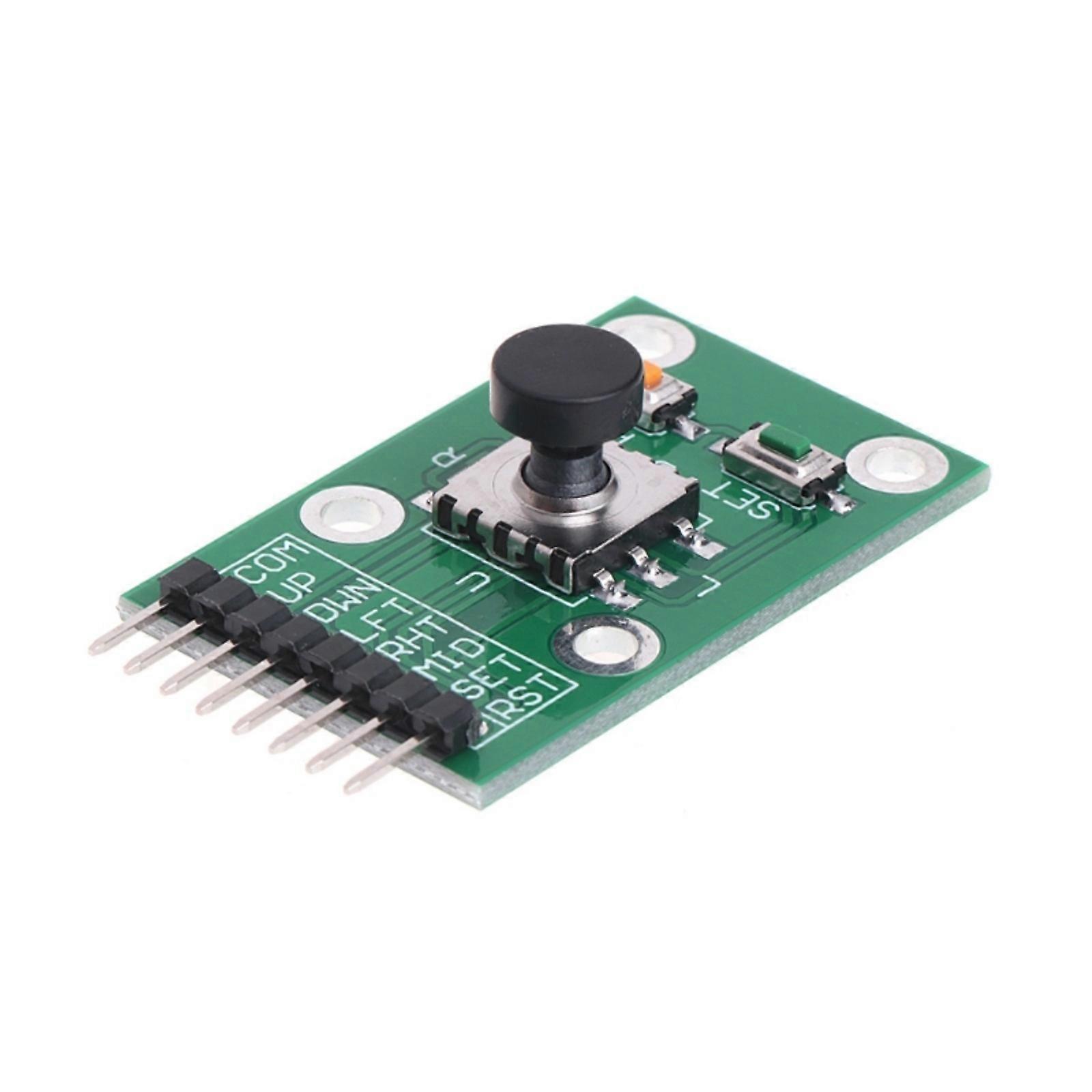 Integrated 5 Way Navigation Button Module 5D Joystick Control For Flexible And Reliabled Input In Various Devices Green