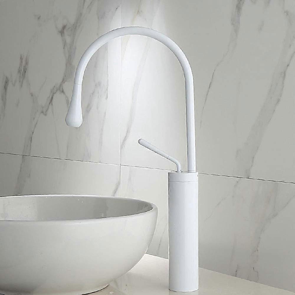 Water Droplet Kitchen Faucet, Sink Faucet Single Handle, High Arc Faucet Single Layer Brass, 360 Degree Rotation, 2 Styles