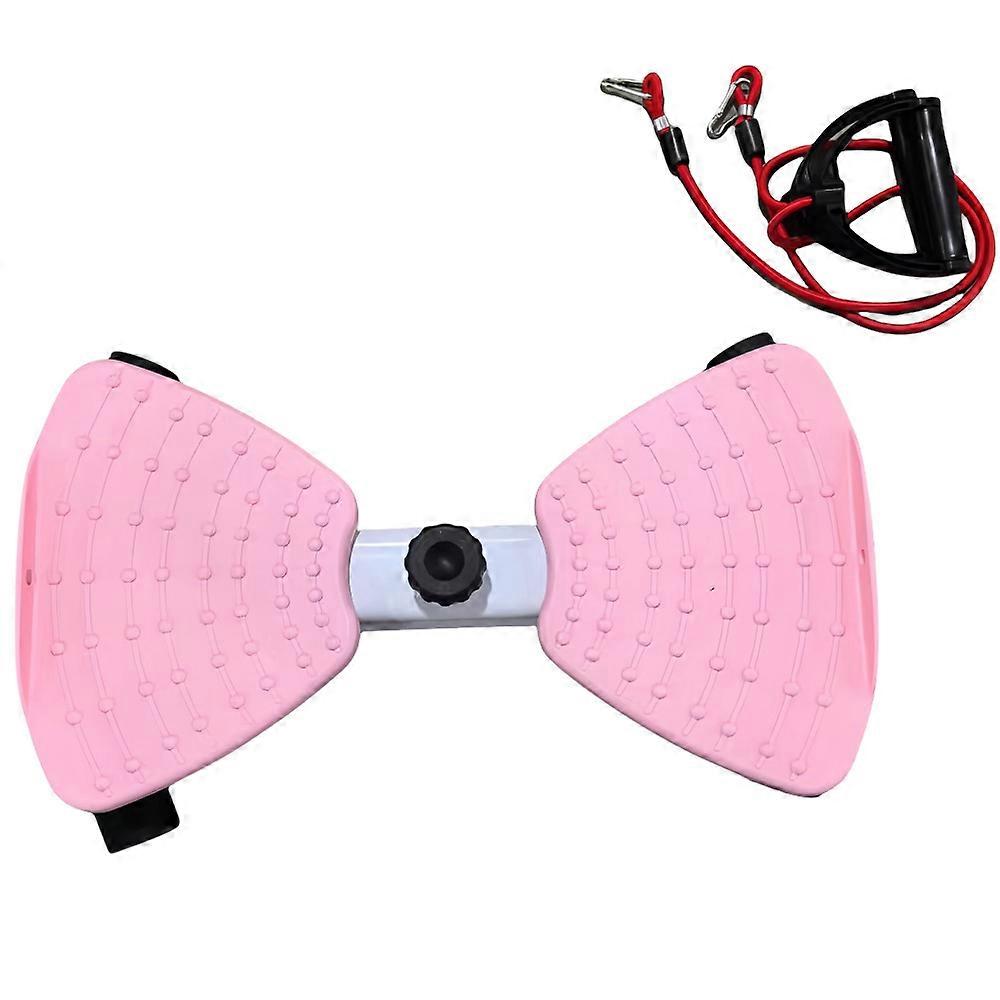 Waist Twist Machine with Resistance Band, Adjustable Waist Twist Board, Waist Shaping, Foot Massage