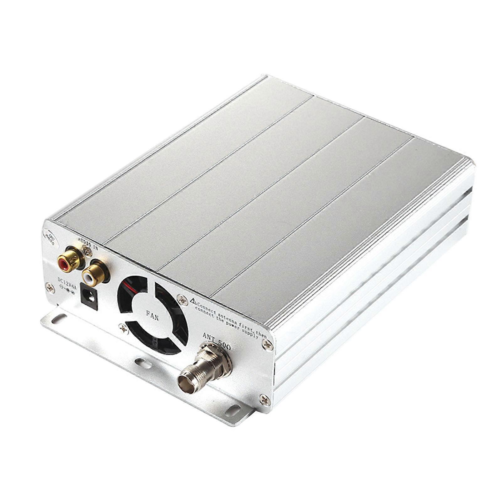 15W FM Radio Station Transmitter with Secure PLL Frequency Locking BNC/TNC Interfaces for Professional Broadcasting Multicolor