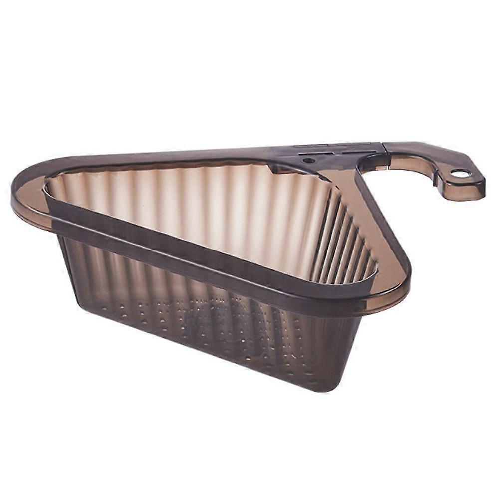 Triangular Sink Strainer Basket with Retractable Handle