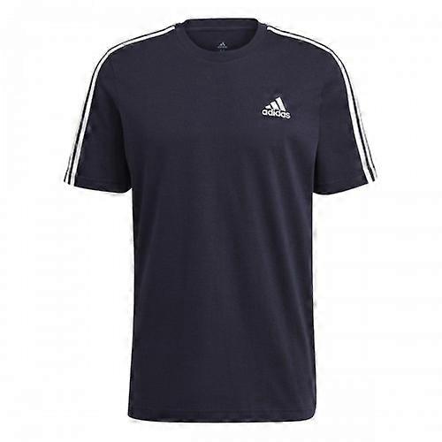 Adidas Mens Essentials Stripes T-Shirt