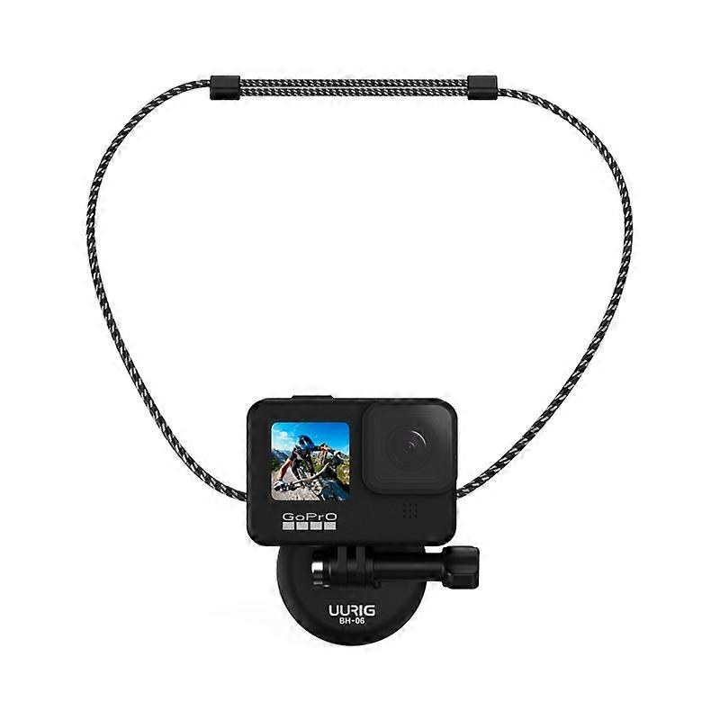حامل مغناطيسي سريع التحرير UURIG لحامل كاميرا الحركة GoPro Hero 8/9/10 مع برغي 1/4 بوصة و