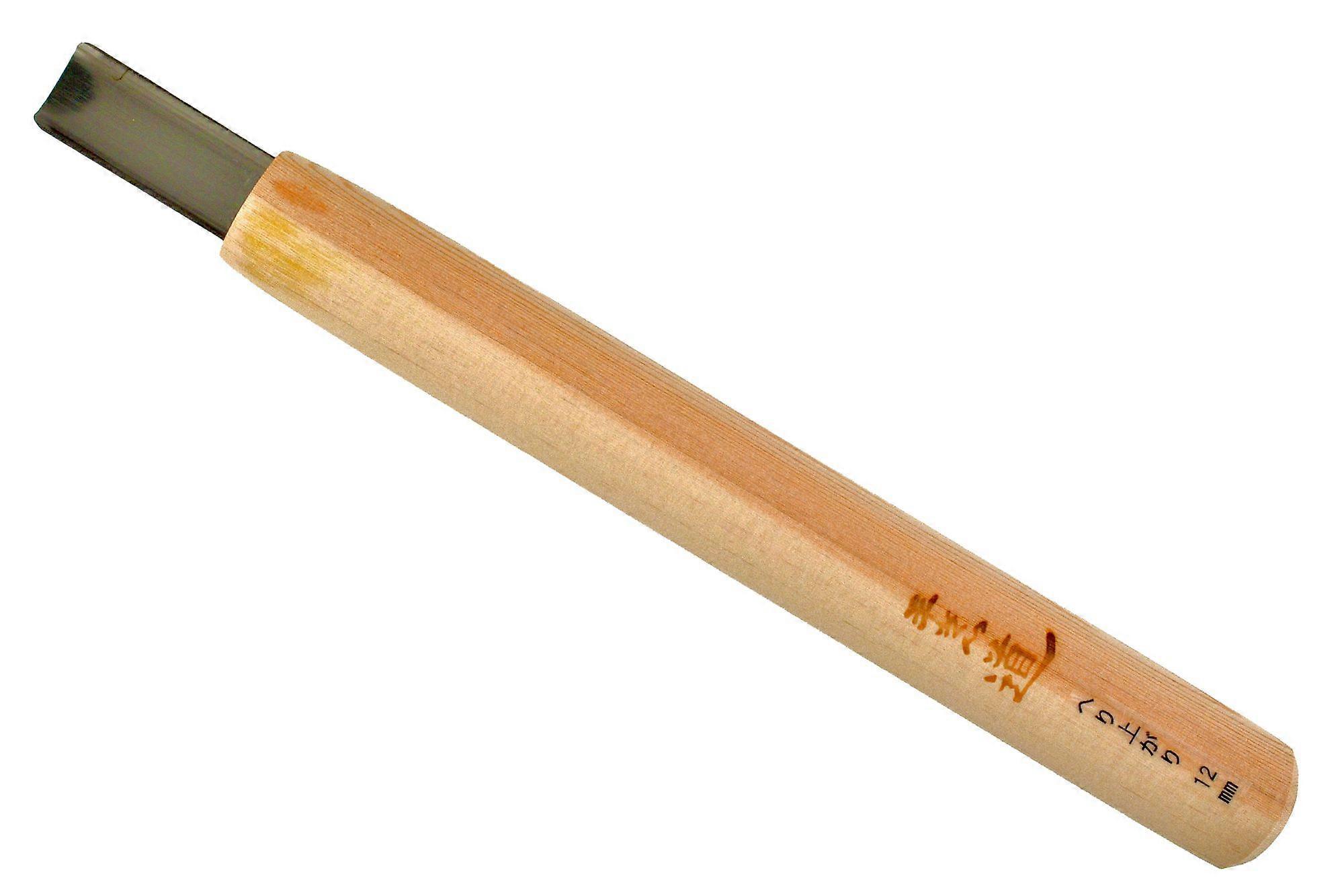 Michihamono 12mm Fluteroni Tool Wood Carving Flared Square Gouge