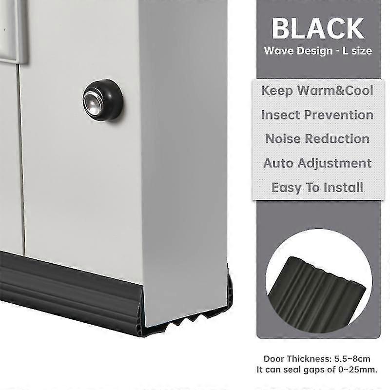 Sealing Strips Door Bottoom Waterproof Draught Excluder Noise Reduction Stopper Guard