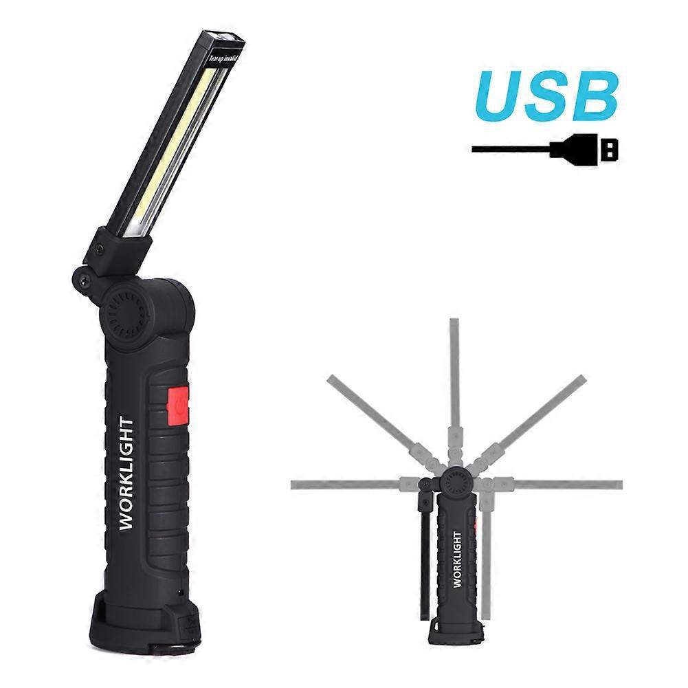 Rechargeable Work Light Led Portable Work Light USB Battery Work Lights COB with Magnetic Stand