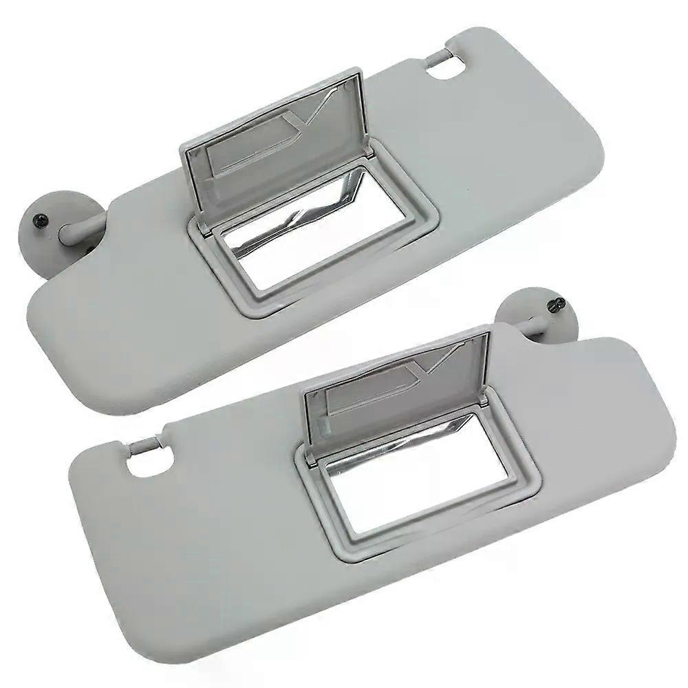 Car Left Right Side Sunshade Sun visor With Mirror compatible for  Chevrolet Sonic 2012-2020 Spark 2011-2022 Cruze 2009-2014 Aveo 2011-2013