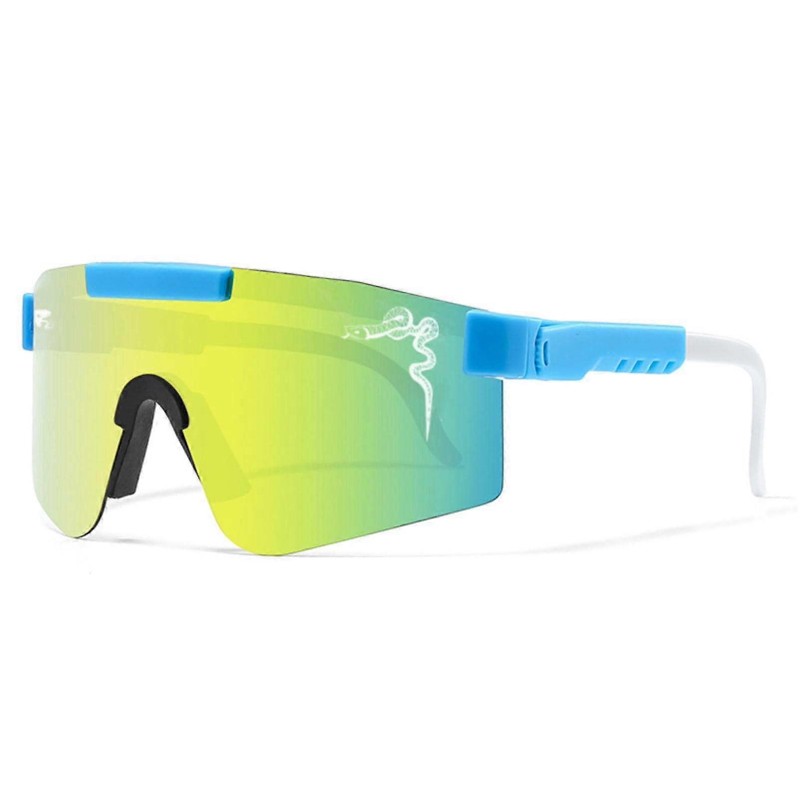 Unisex Cycling & Running Sunglasses, Detachable Arms PC Lens Outdoor Sports Goggles, Multiple Colors C22