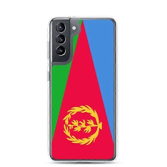Phone Case - Samsung - Galaxy S21 Plus - Eritrea Flag - Flexible - Multicolor