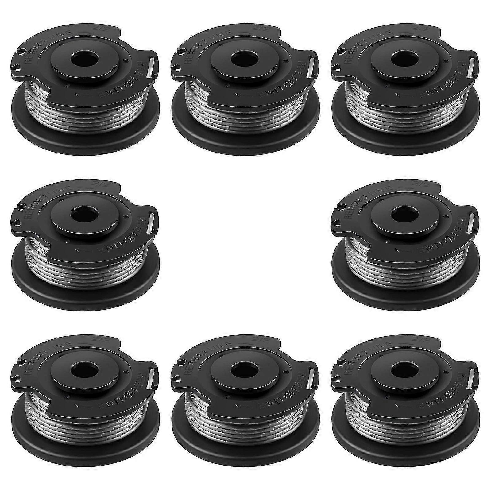 8 Pack F016800569 String Trimmer Replacement Spool Line For Bosch Easygrasscut 23, 26, 18, 18-230, 1