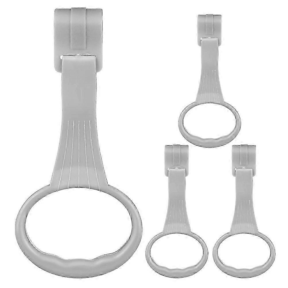 腕の筋力トレーニング用の4ピースベビープルアップリングセット、幼児用の安全吊り下げリングと歩行支援付き