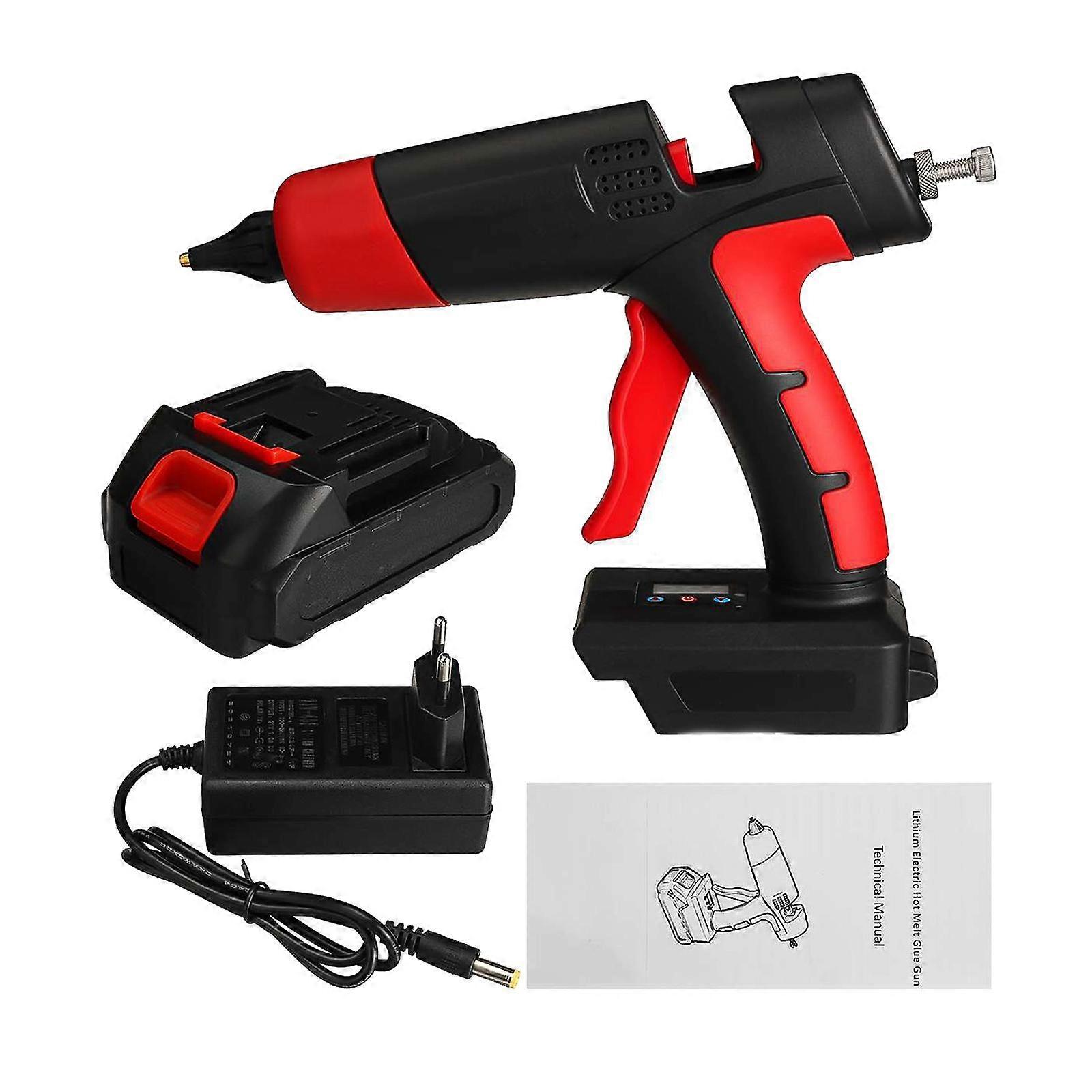 1000W Hot Melt Glue Cordless with Battery DIY Crafts for Home Heavy Duty