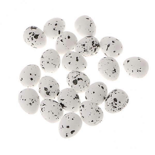 2x Artificial Bird Eggs Crafts Home Decoration Yard Model Toy