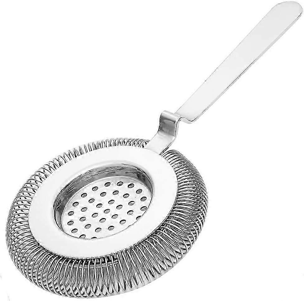 Stainless Steel Hawthorne Cocktail Strainer - Professional Bar Tool