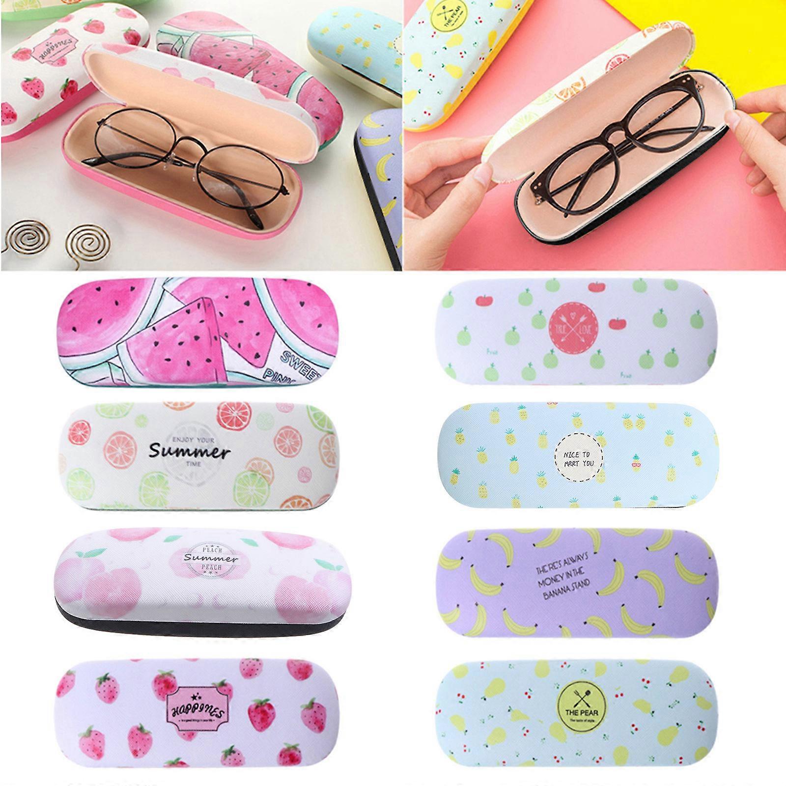 Rectangle Glasses Box Candy Multi Color Folding Waterproof Strong Magnet Eyewear for Case Portable Protective Organizer
