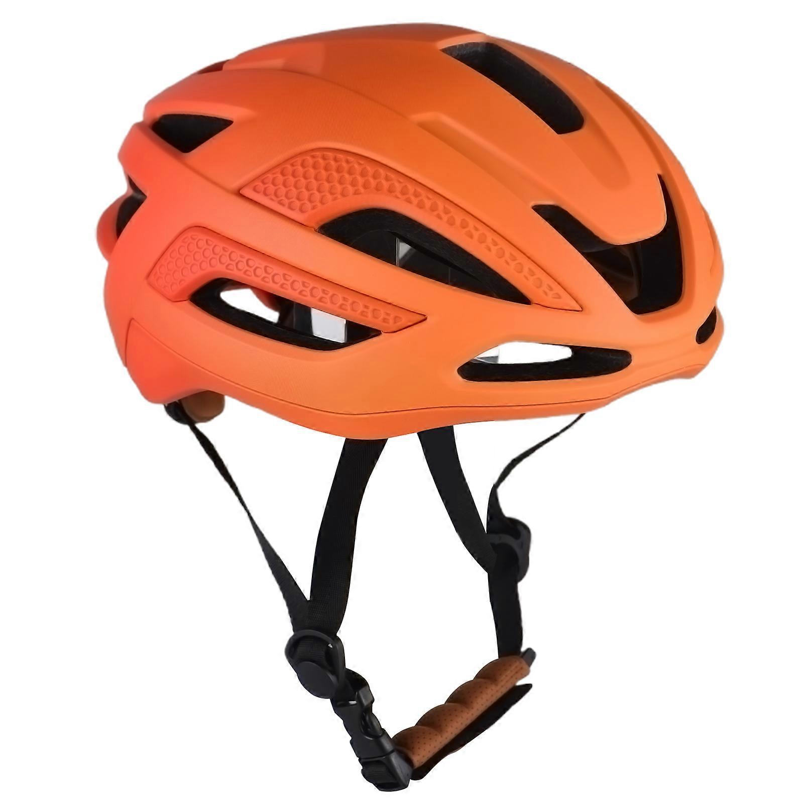 Lätt cykelhjälm för vuxna, M/L, PC-skal, passar hästsvans