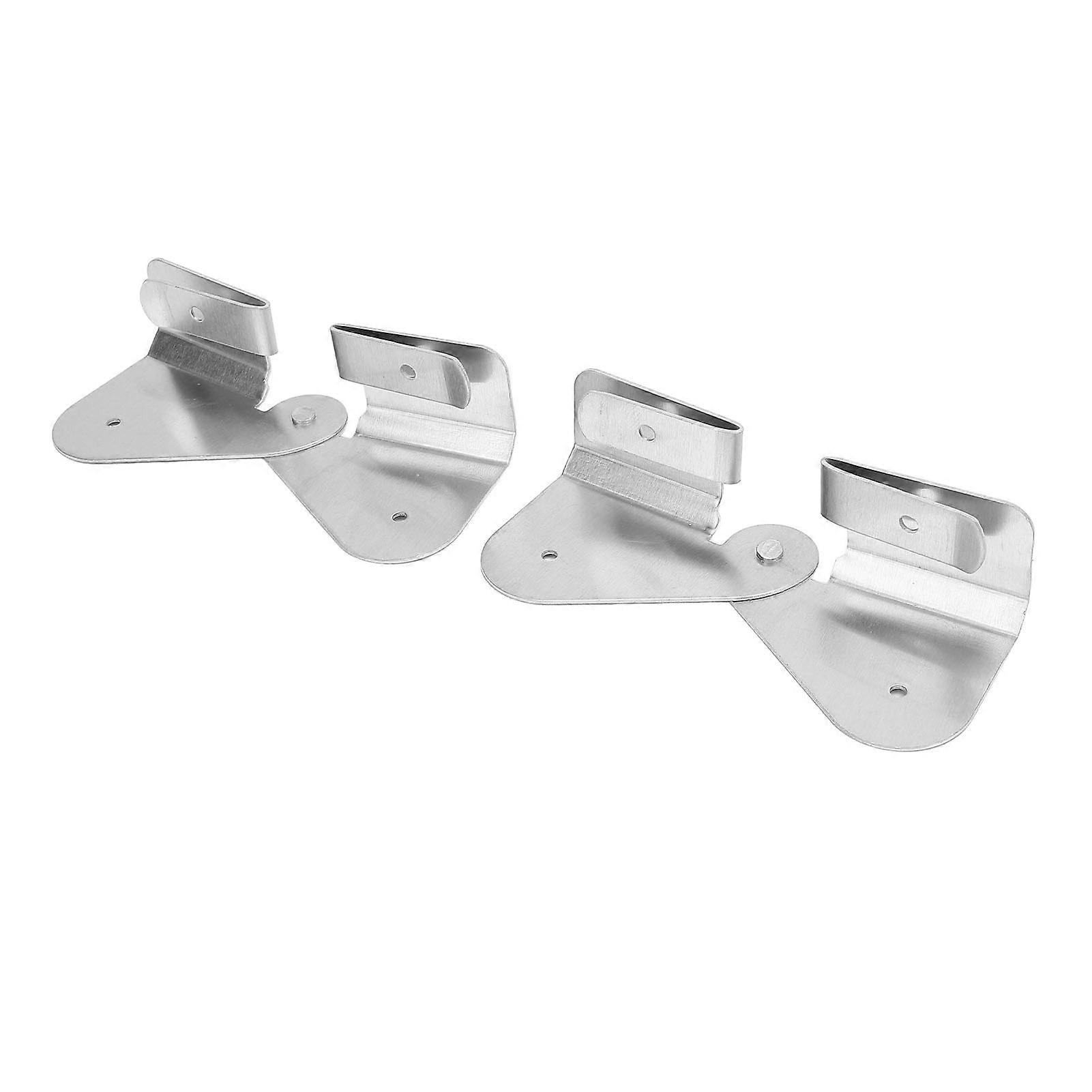 Downspout Hinge Aluminum Easy to Install Gutter Extension Flip Up Hinge for Rectangle Square Downspout 