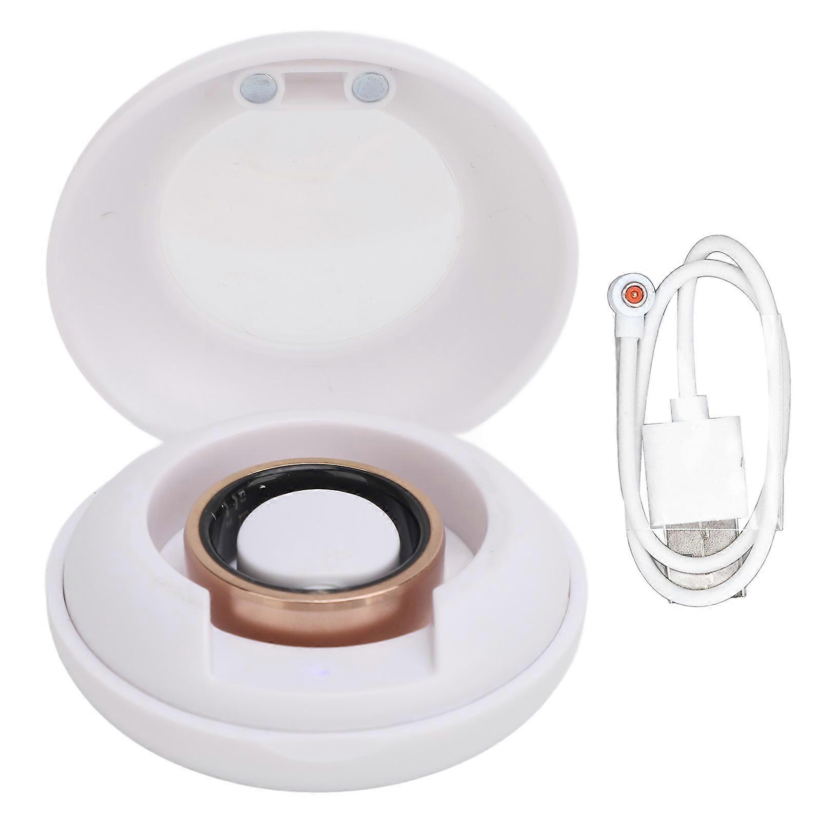 Elegant Waterproof Smart Health Ring - Fitness, Sleep, and Health Tracker with App Integration