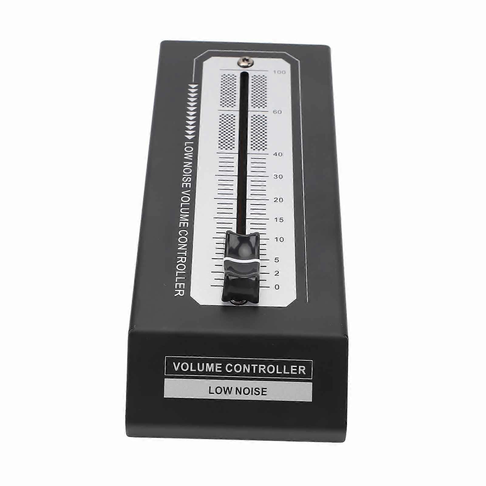 Passive Volume Controller RCA Interface Clear and Pure Sound Output Volume Adjuster for Home Studio