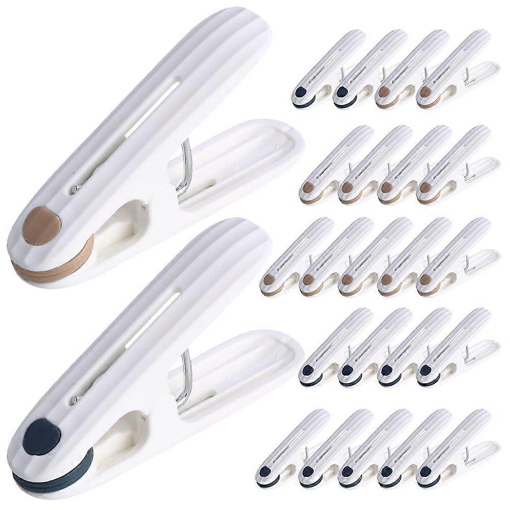 24stk plast multifunktionelt lagen hængende clips vindtæt sok fastgørelsesclips skridsikre klip