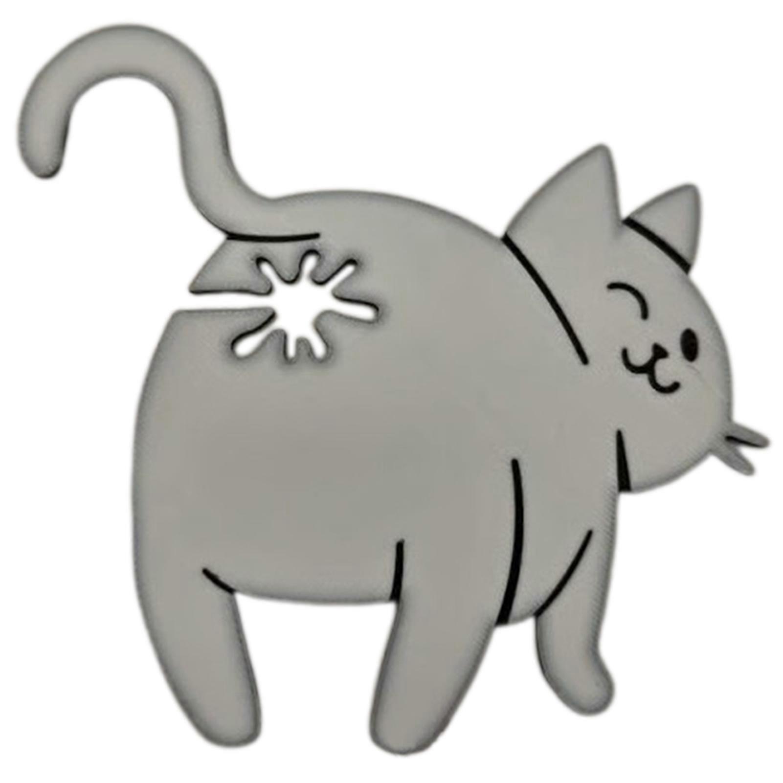 有趣的猫屁股面包夹，可爱的动物薯片袋夹，异想天开的厨房配件，为现代舒适的厨房增添乐趣