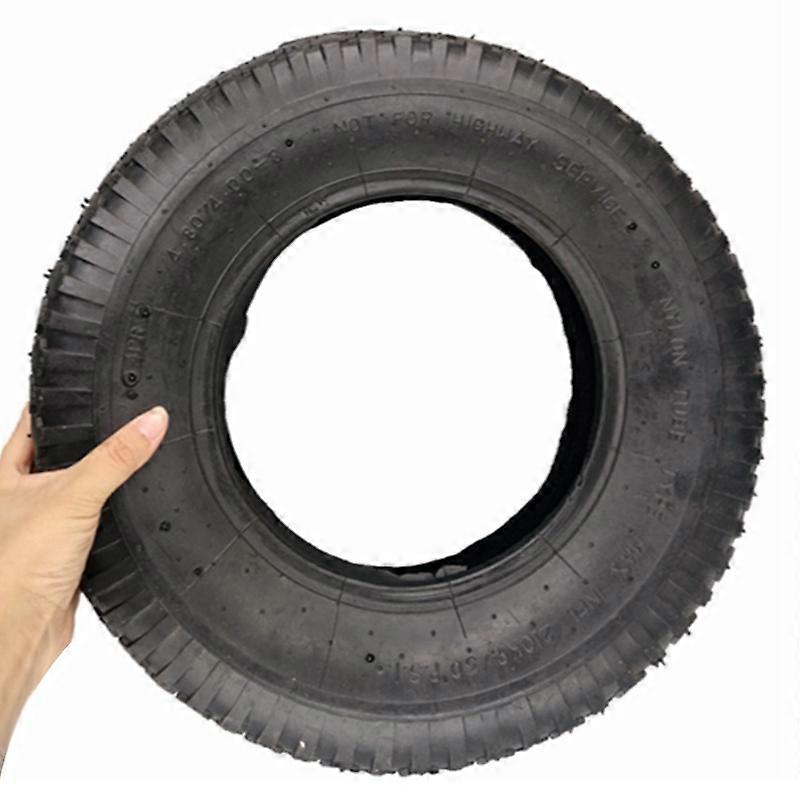 Trolley tire 4.80/4.00-8 inner and outer tubes 16 inches (inner tube + outer tube)