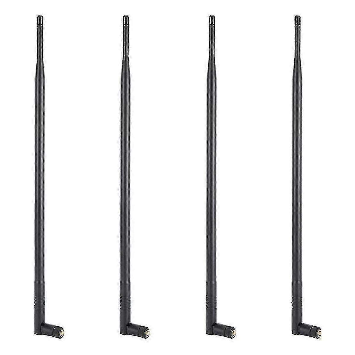 4x 12dbi Wifi Antenna2.4g/5g Dual High Gain Range Wifi Antenna With Rpsma Connector Fo