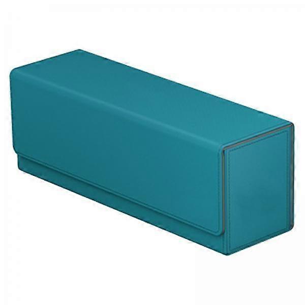 2x Leather Deck Box W/ Accessible Closure - Card Case Holds 400 Cards- Standard