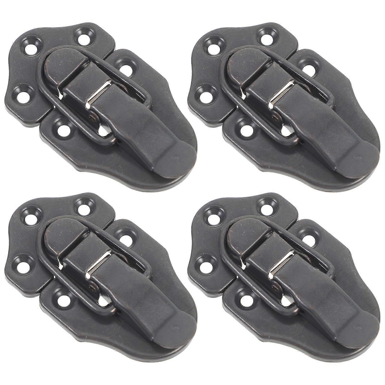 4db kis ékszerdoboz zsanér retesz zárak fém kapocs hasp csatok doboz tartozék